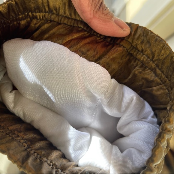 Skea vintage ski jumper brown pink lined used size 6 padded shoulders 90’s - Picture 9 of 14